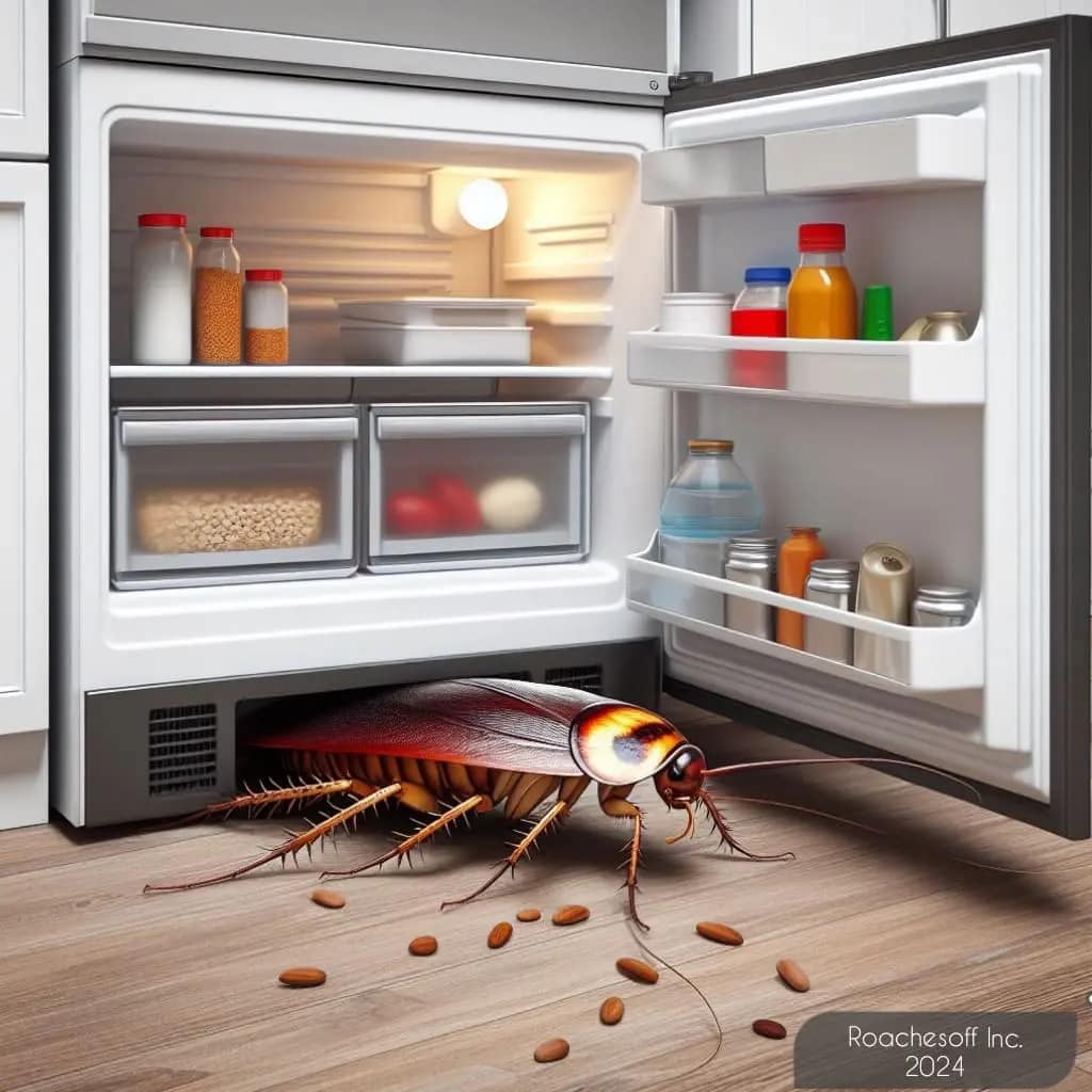 7 Effective Ways To Get Rid Of Cockroaches Behind The Fridge | Roachesoff
